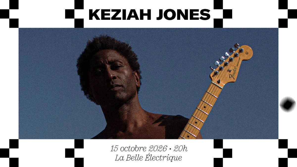 Keziah Jones at La Belle Electrique Tickets