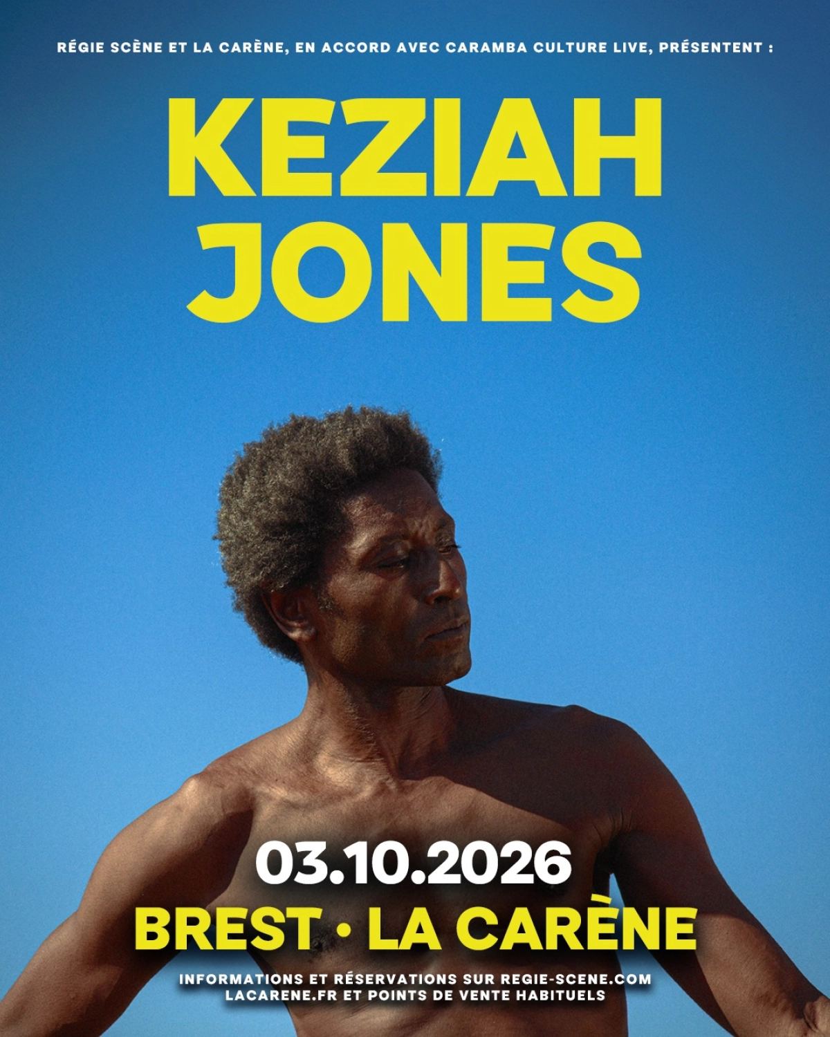 Keziah Jones at La Carene Tickets
