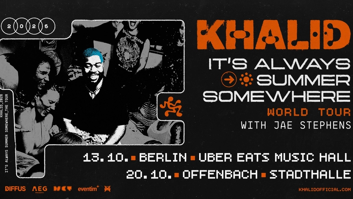 Khalid in der Stadthalle Offenbach Tickets