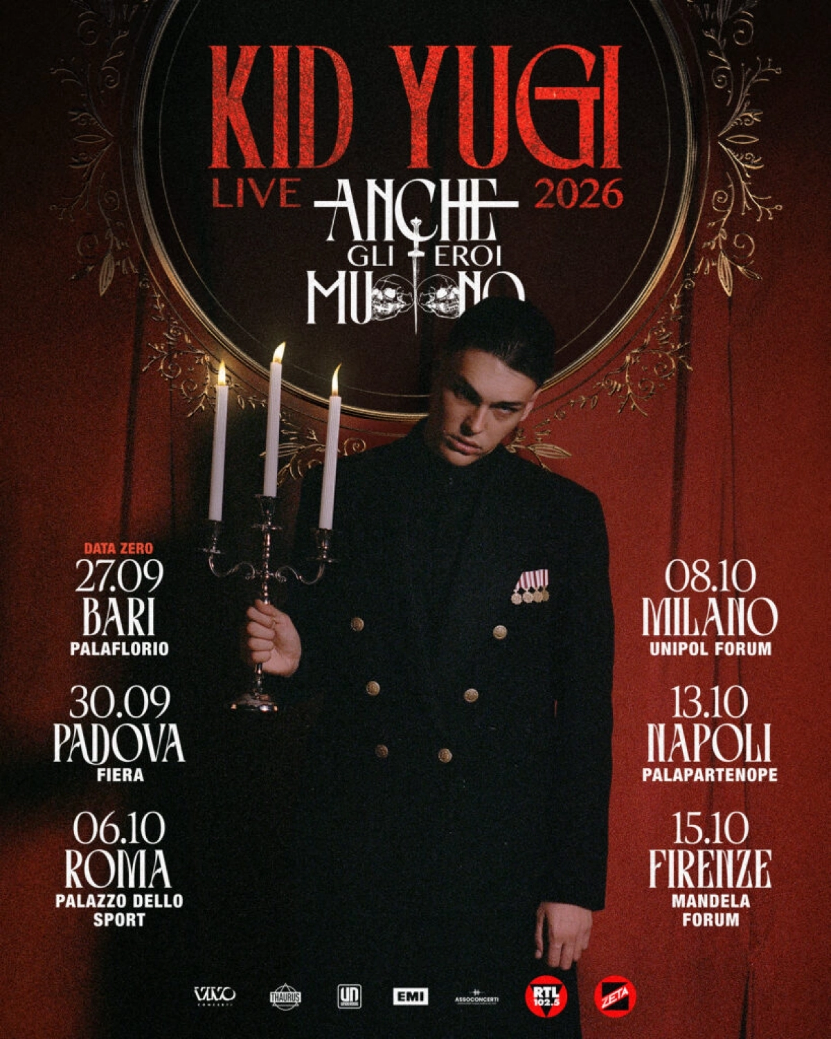 Billets Kid Yugi (Forum Milano - Milan)