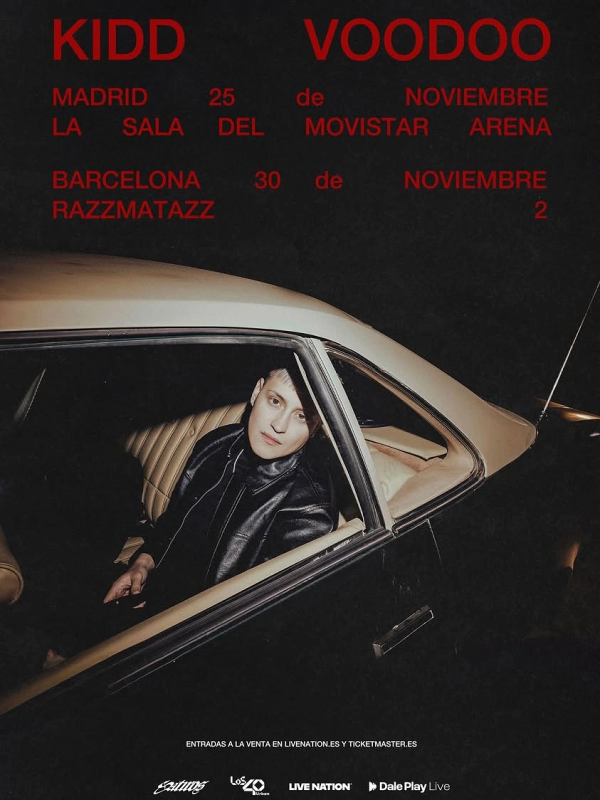 Billets Kidd Voodoo (Movistar Arena Madrid - Madrid)