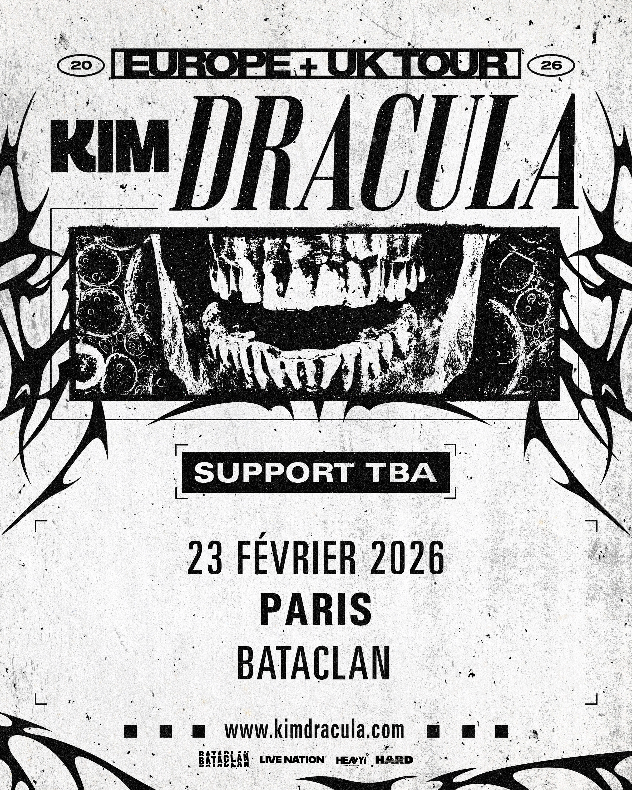 Billets Kim Dracula (Bataclan - Paris)