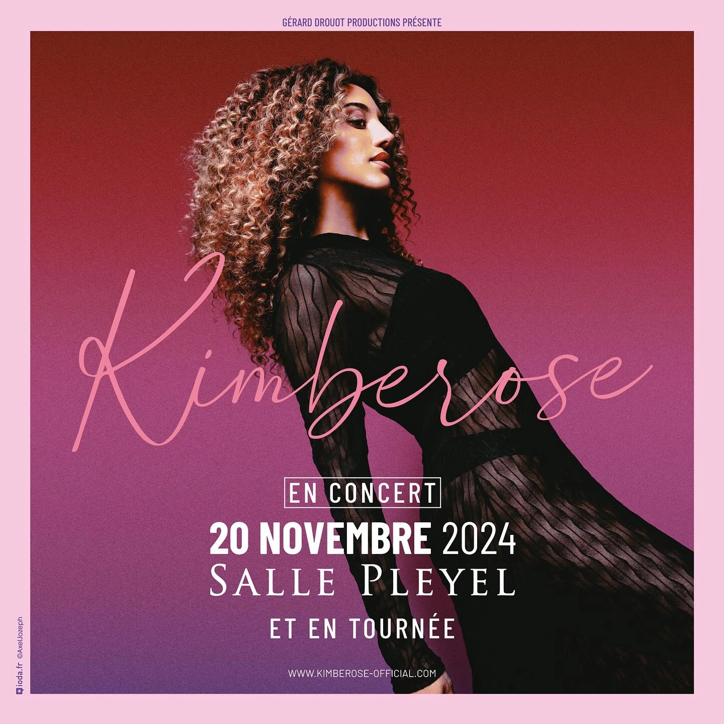 Kimberose en Salle Pleyel Tickets