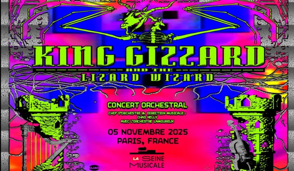 King Gizzard And The Lizard Wizard en La Seine Musicale Tickets