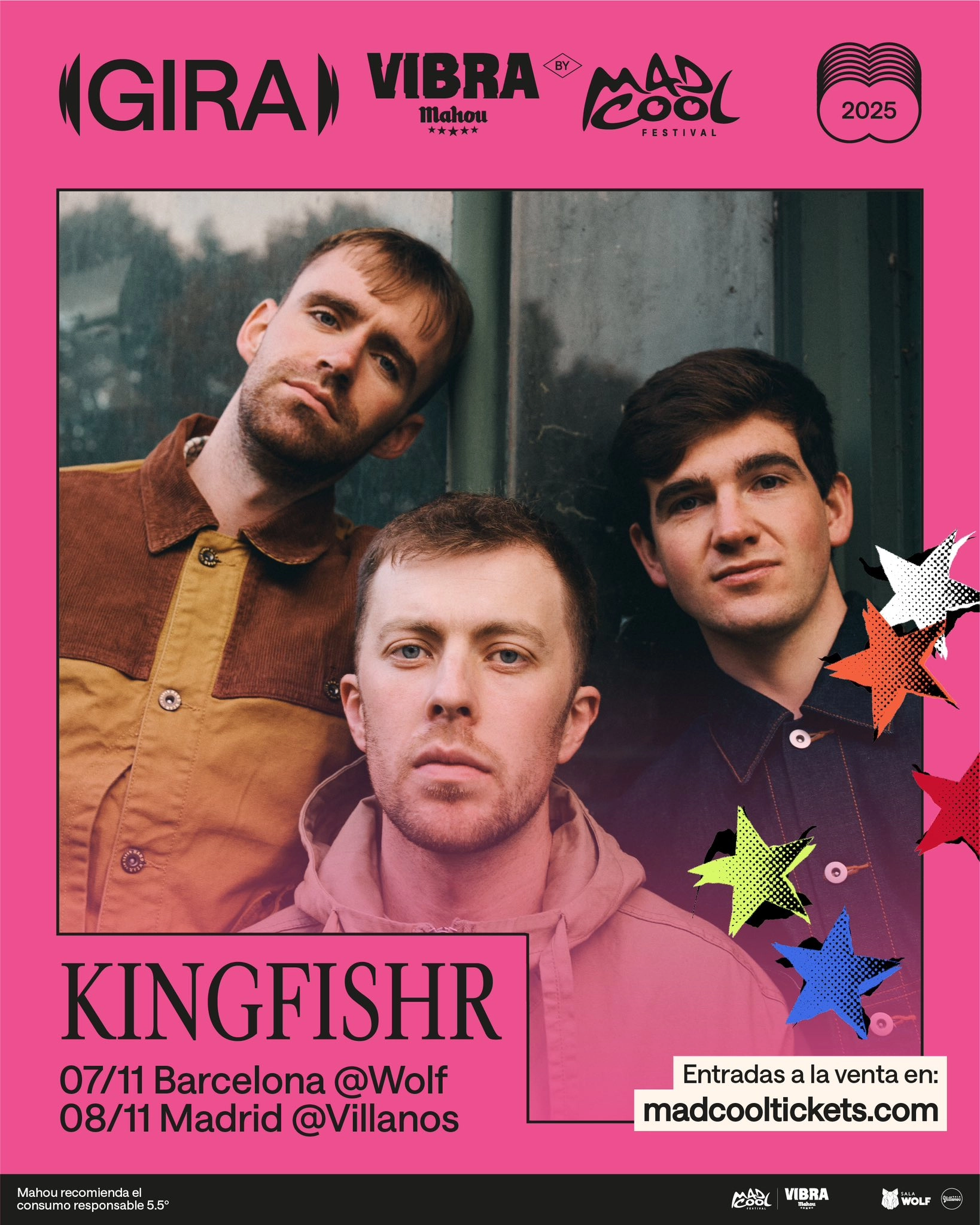 Kingfishr at Wolf Barcelona Tickets