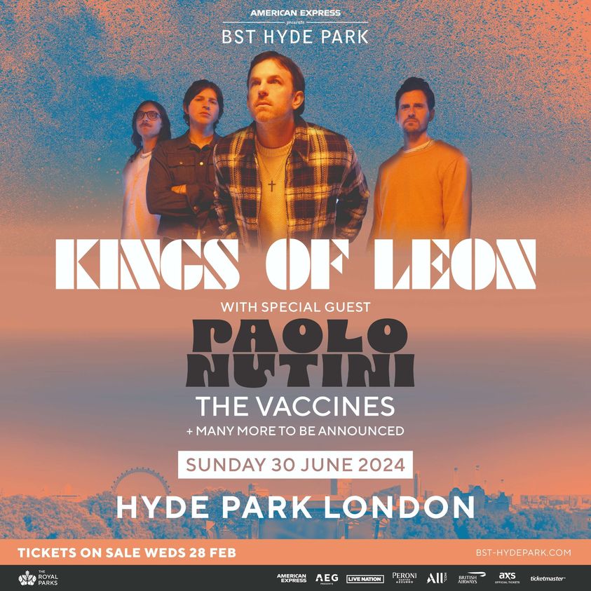Kings of Leon at Hyde Park Tickets