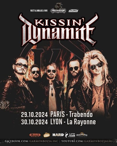Kissin' Dynamite al Le Trabendo Tickets