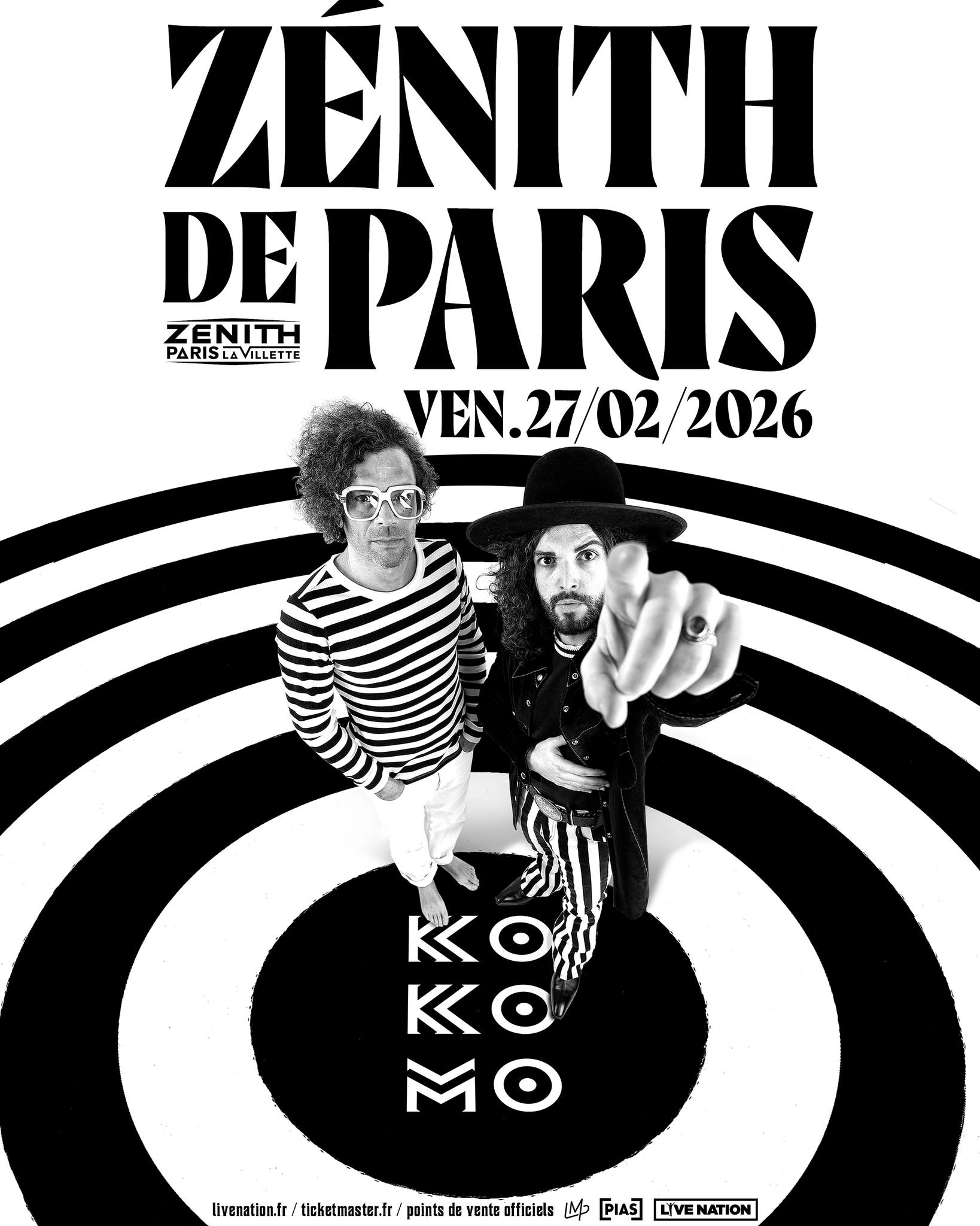 Billets Ko Ko Mo (Zenith Paris - Paris)