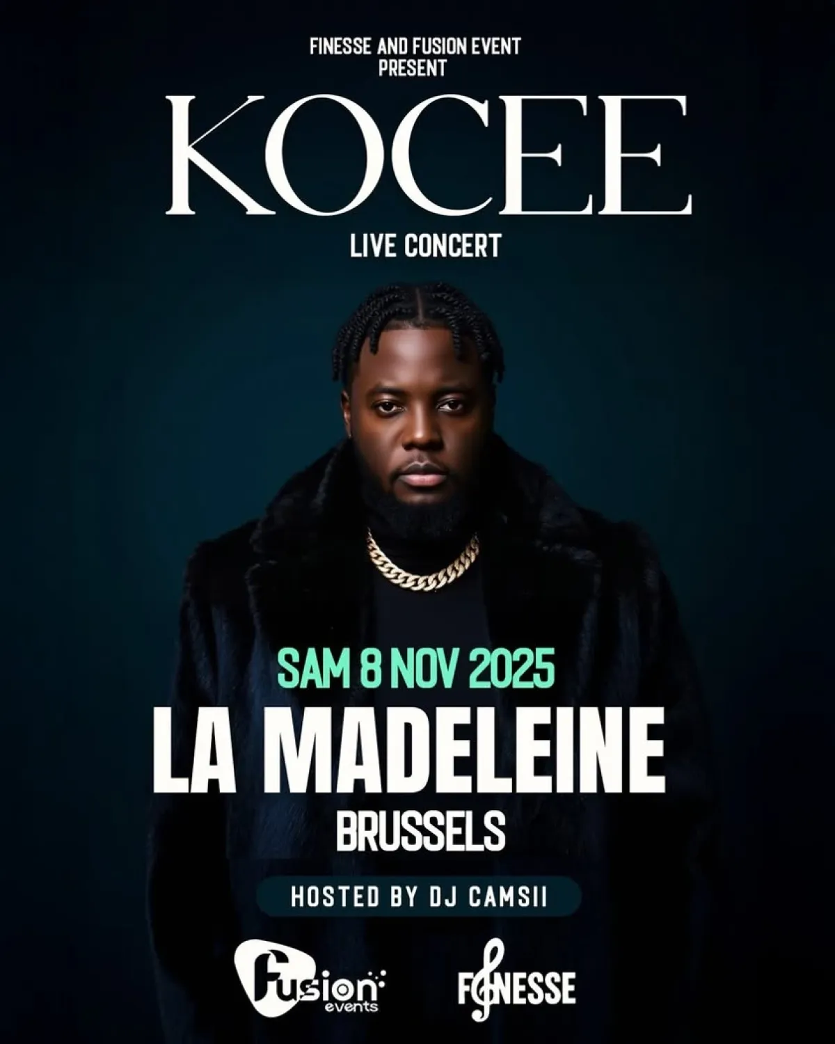 Billets Kocee (La Madeleine Bruxelles - Bruxelles)