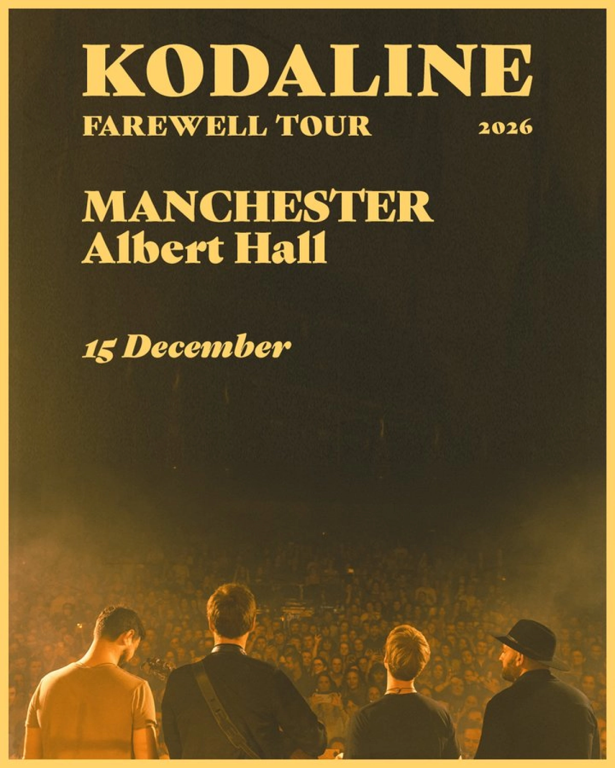 Kodaline in der Albert Hall Manchester Tickets