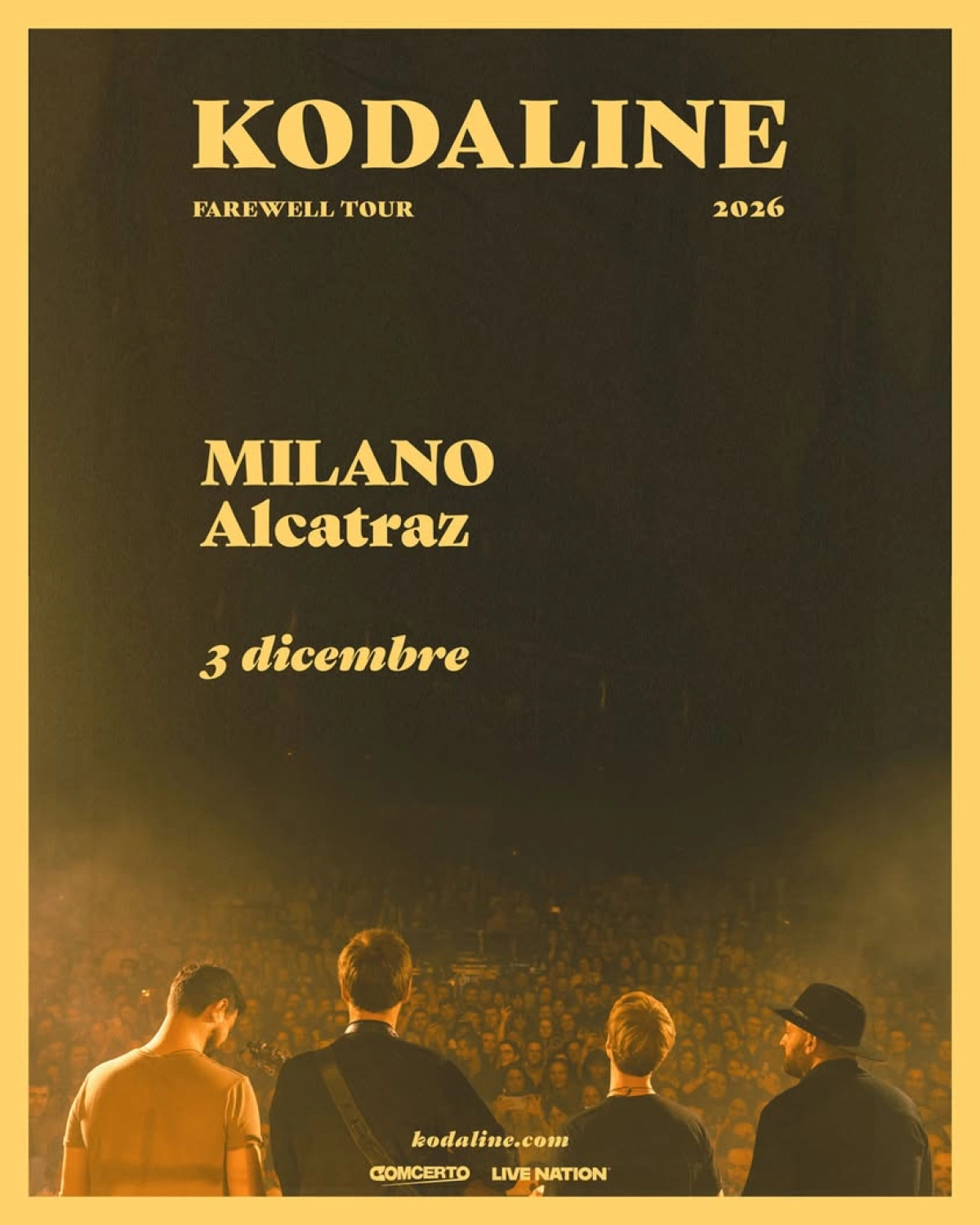 Kodaline in der Alcatraz Mailand Tickets