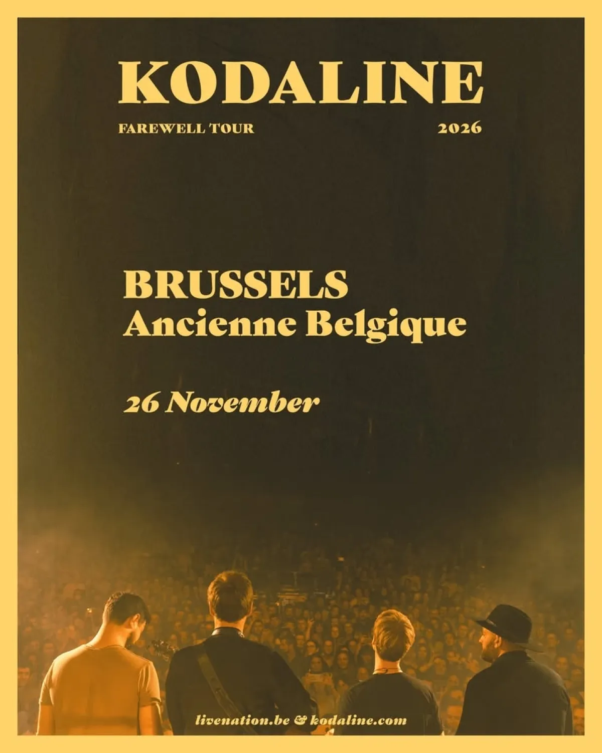 Kodaline in der Ancienne Belgique Tickets
