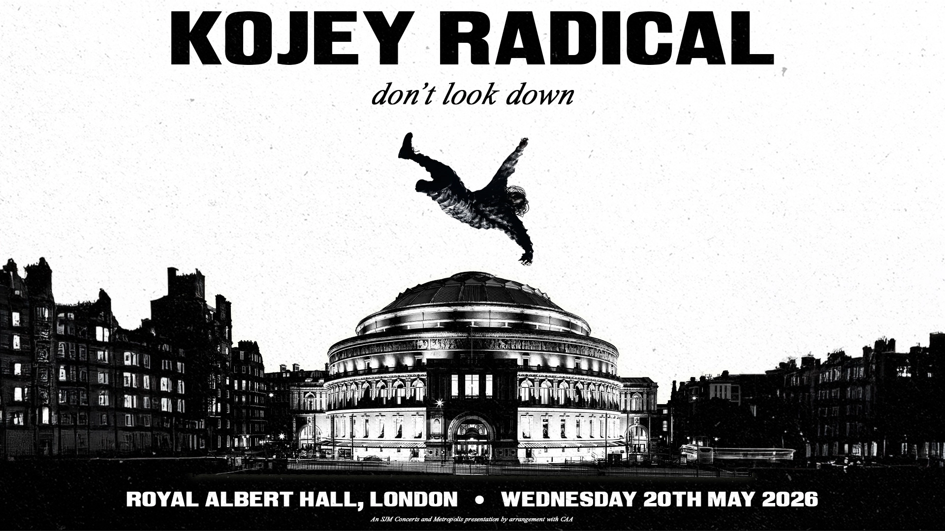 Billets Kojey Radical (Royal Albert Hall - Londres)
