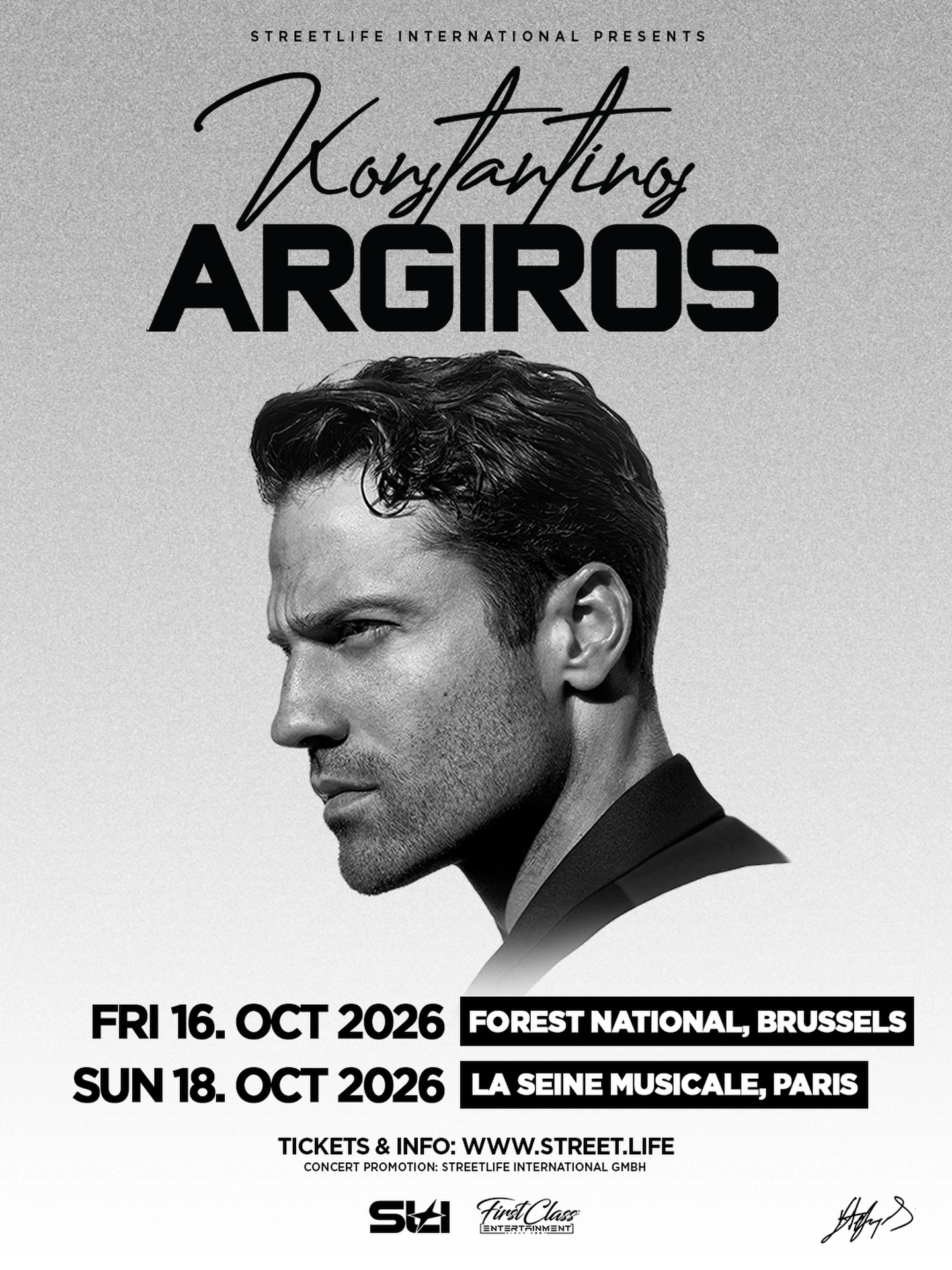 Konstantinos Argiros at Forest National Tickets