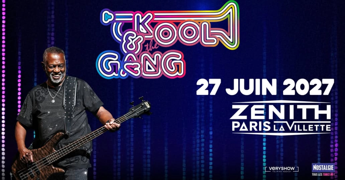 Kool and the Gang en Zenith Paris Tickets