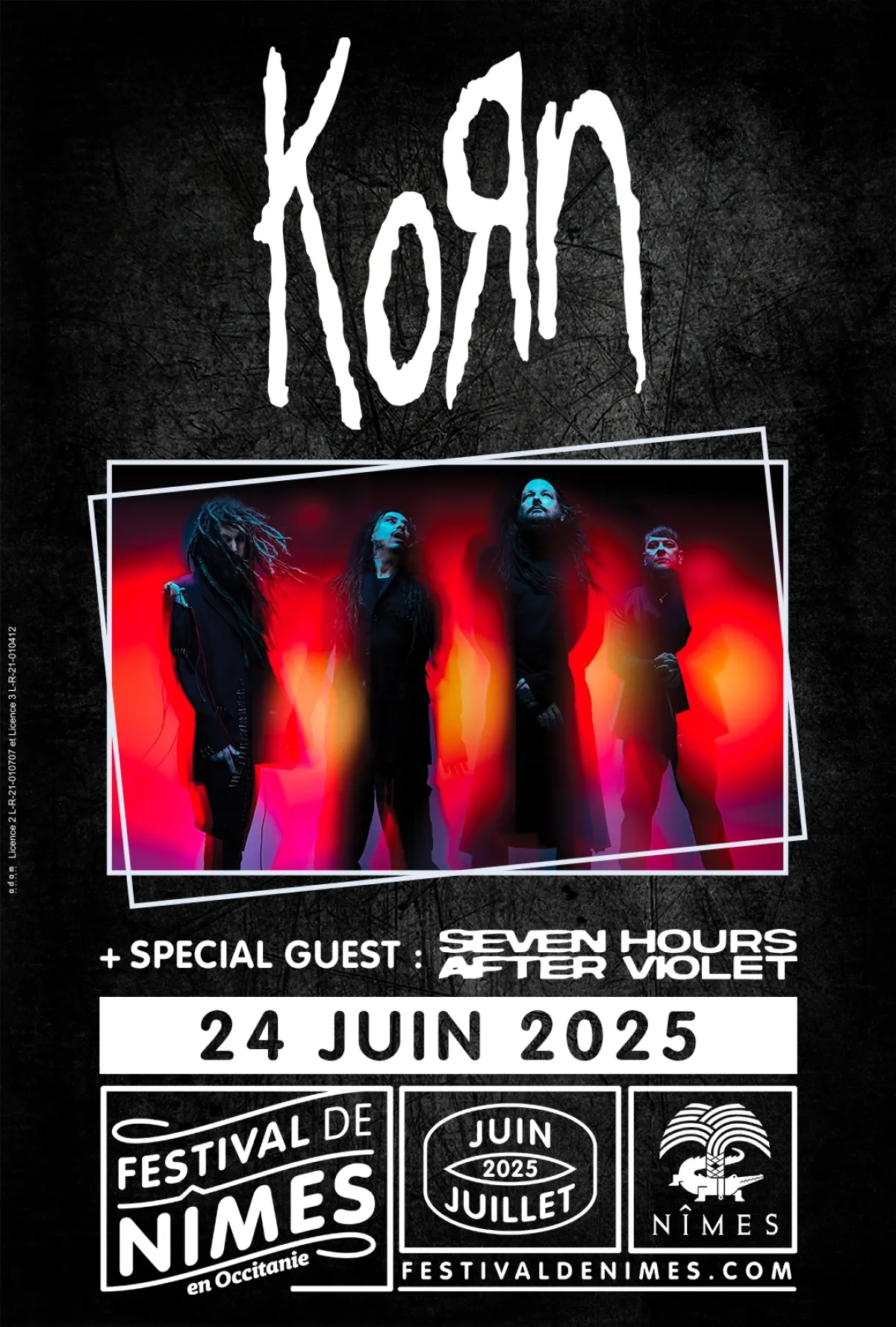 Korn al Arenes de Nimes Tickets