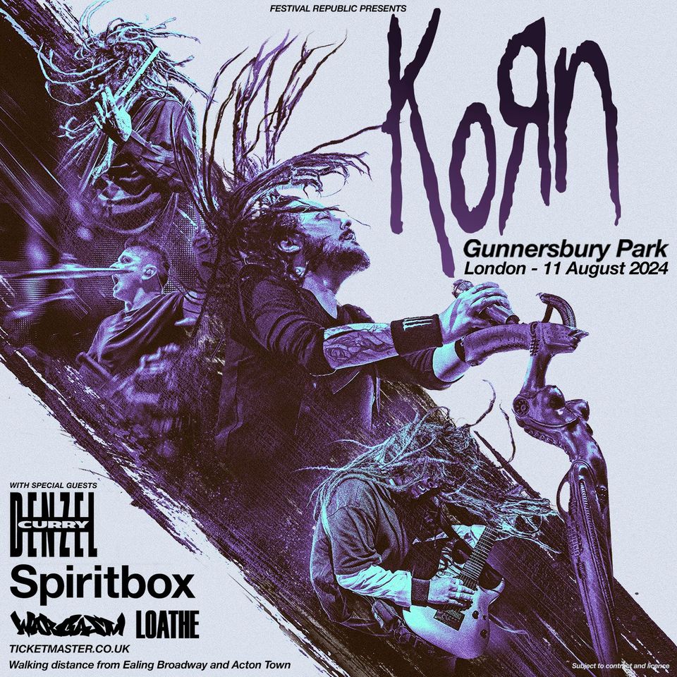 Korn at Gunnersbury Park Tickets