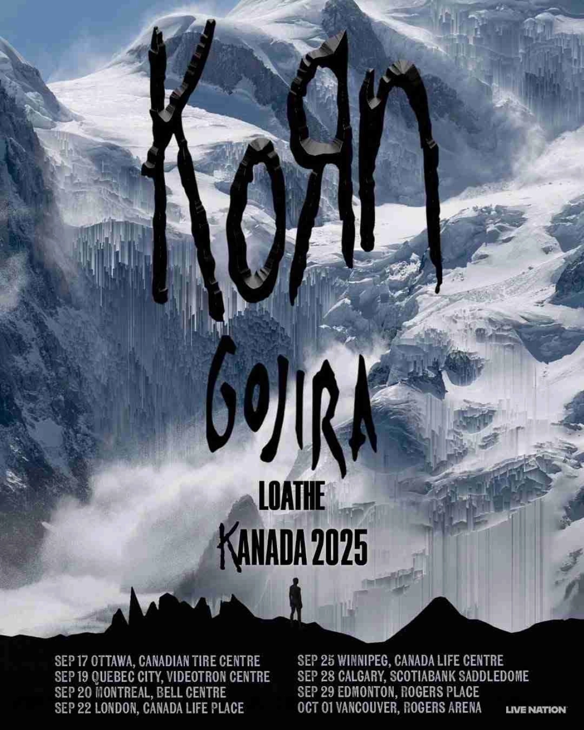Korn - Kanada Tour 2025 en Centre Videotron Tickets