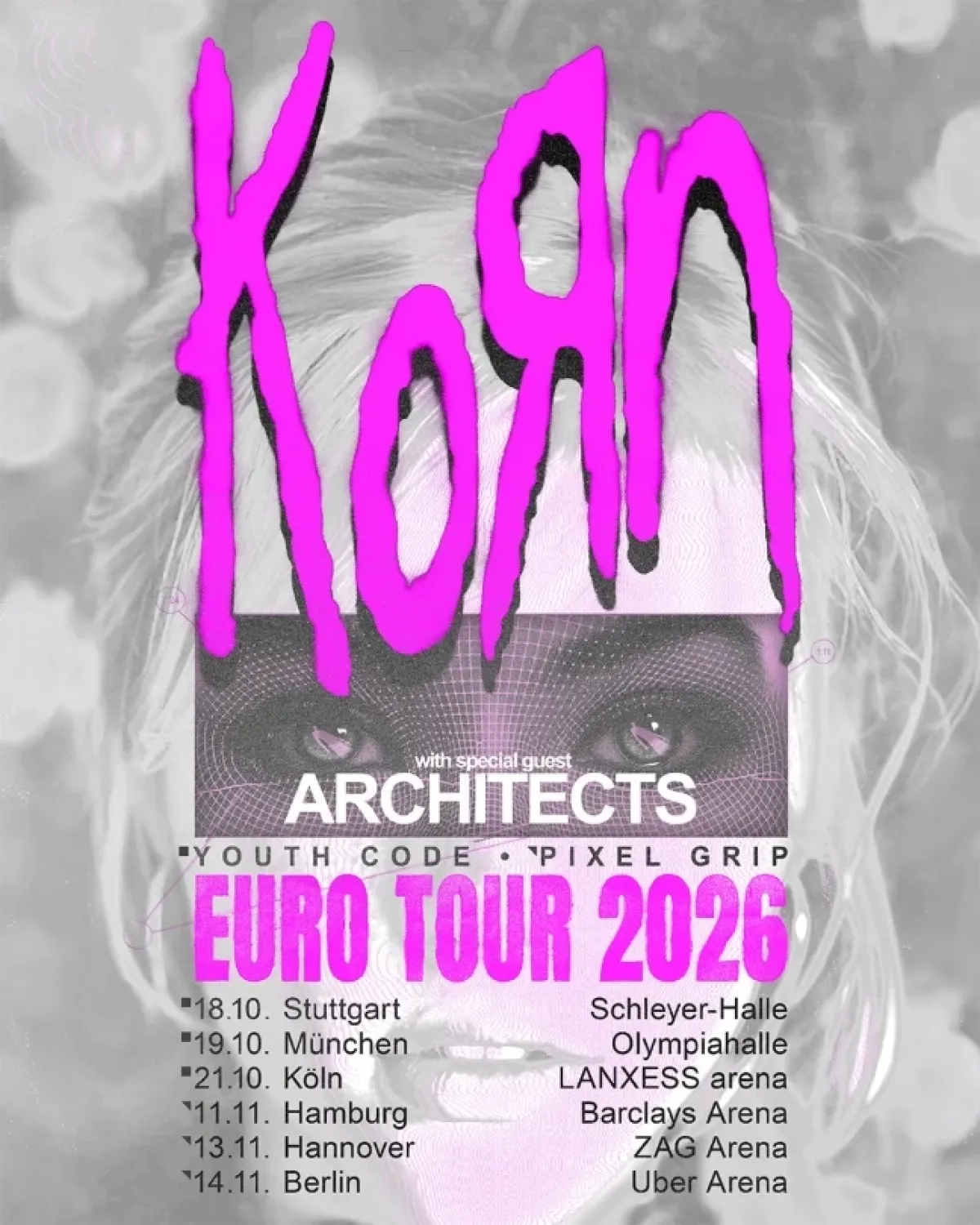 Billets Korn (Uber Arena - Berlin)