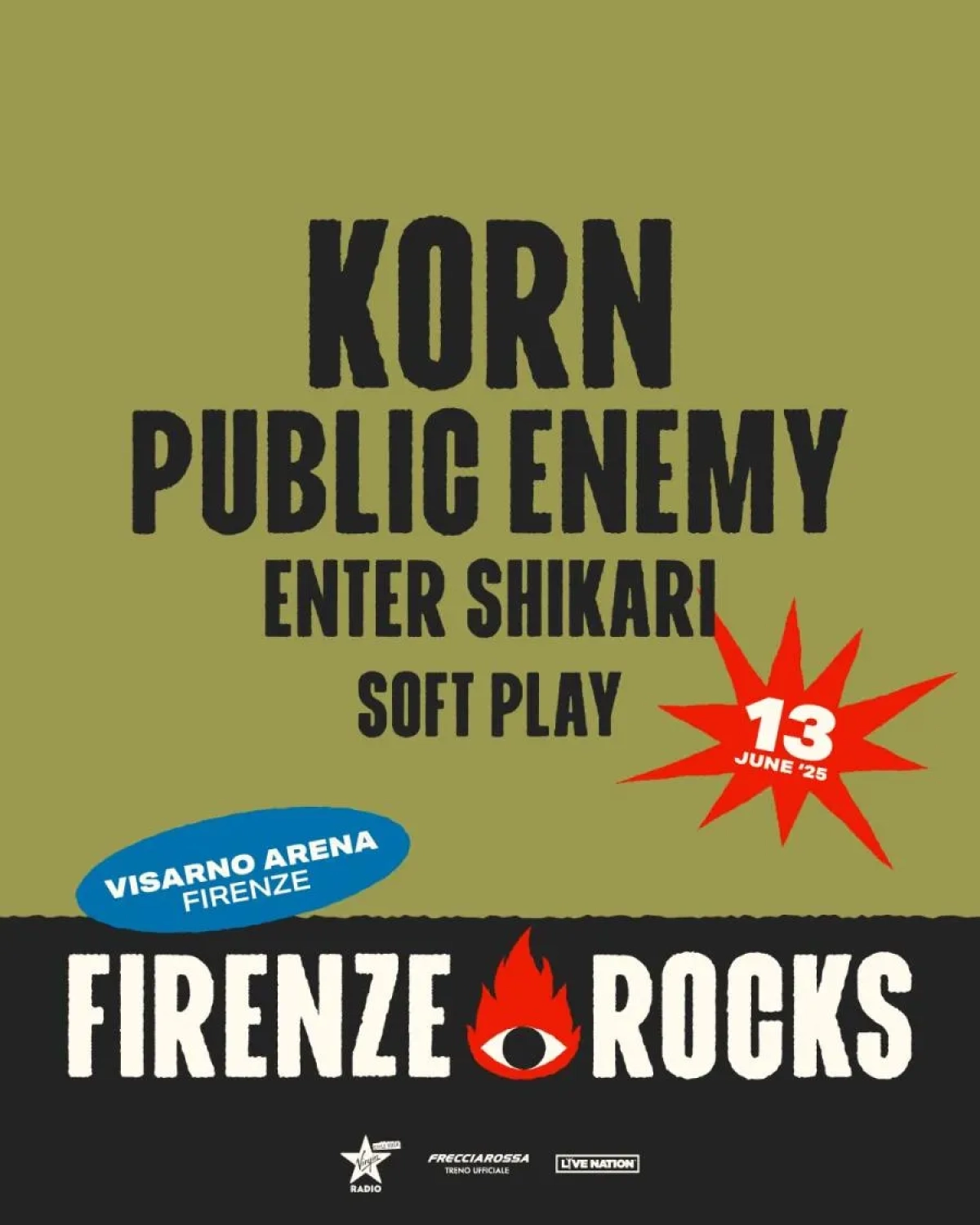 Billets Korn (Visarno Arena - Florence)