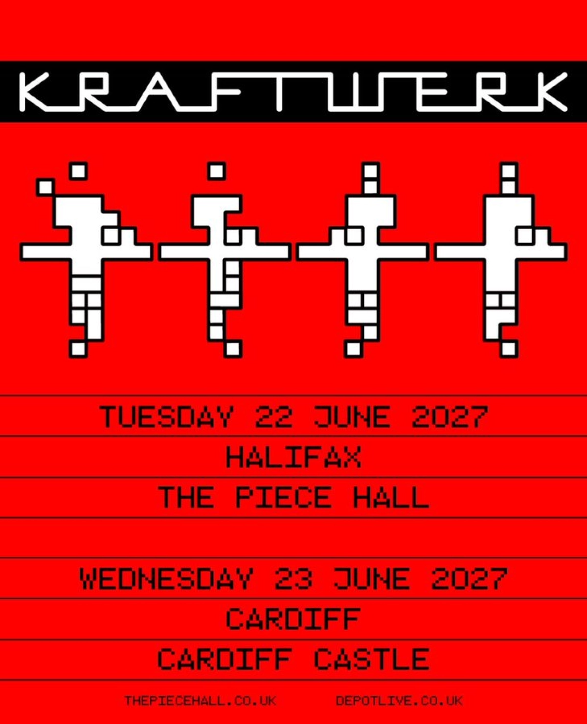 Kraftwerk en The Piece Hall Halifax Tickets