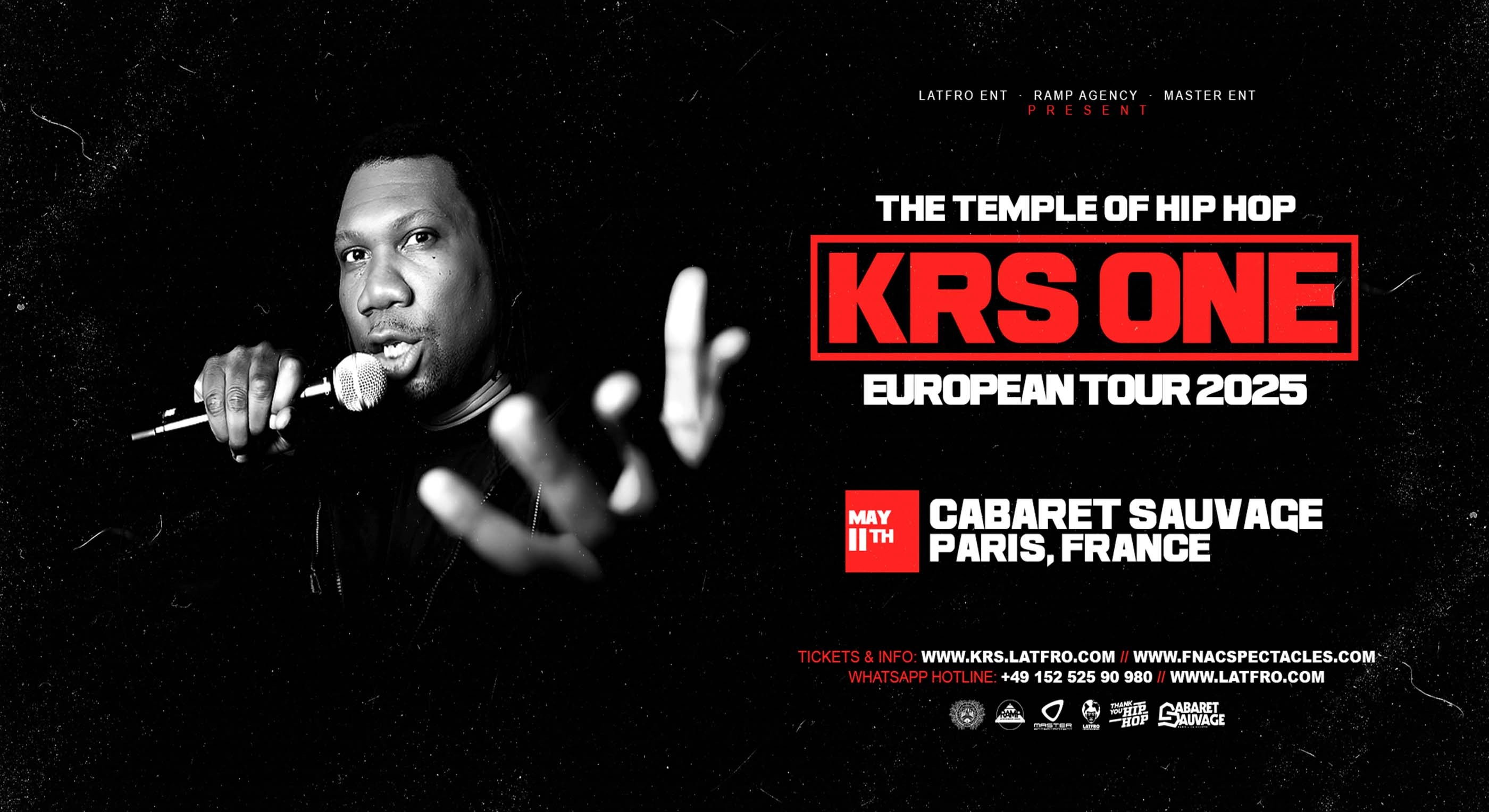 KRS-One en Cabaret Sauvage Tickets