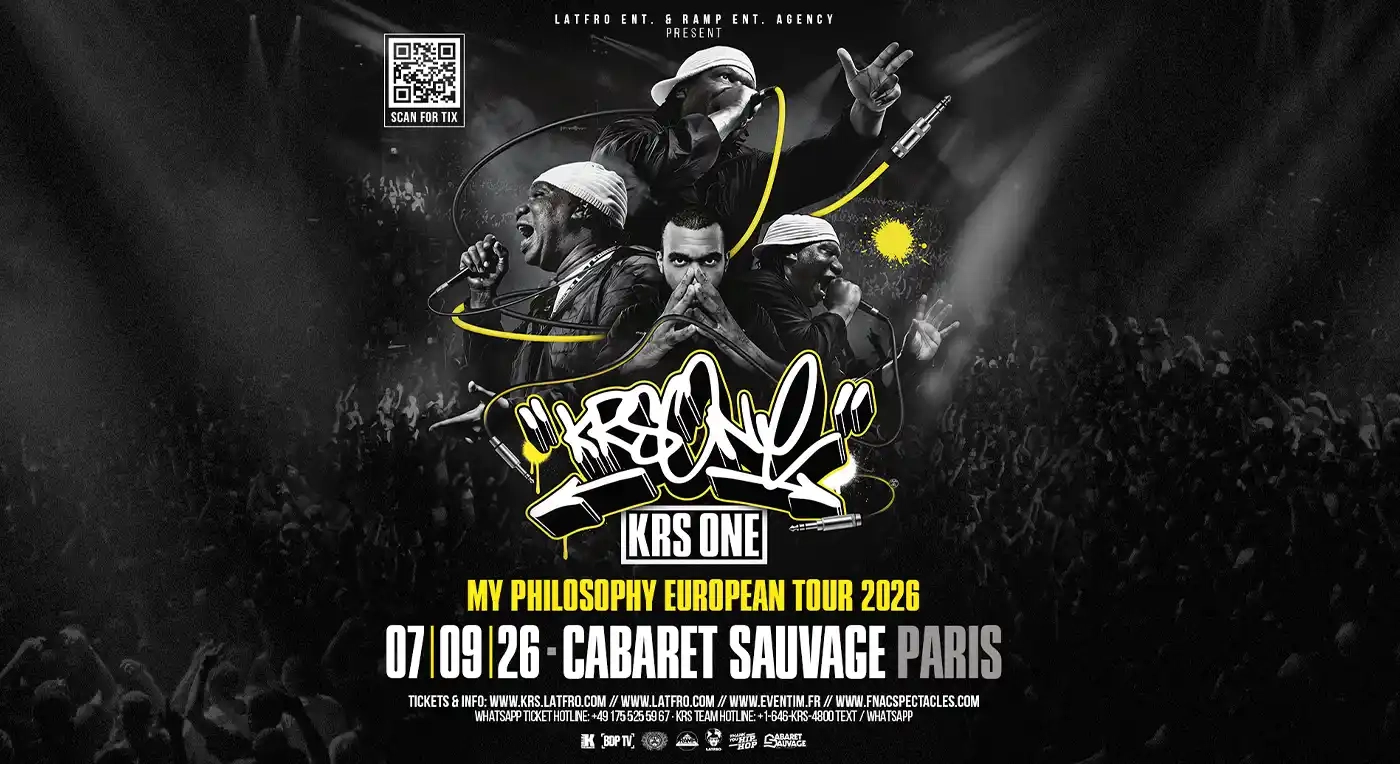 KRS-One en Cabaret Sauvage Tickets