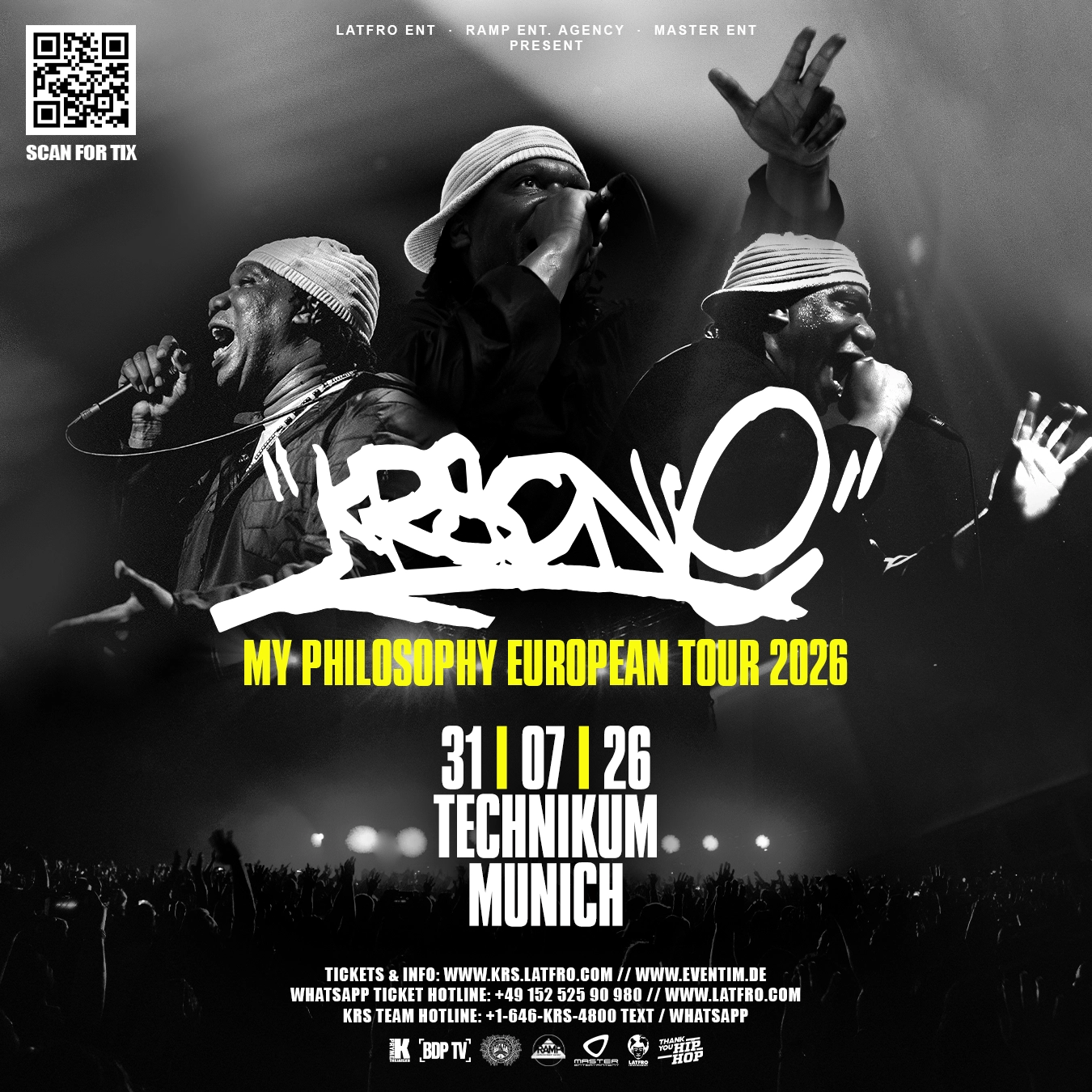 KRS-One al Werksviertel Tickets