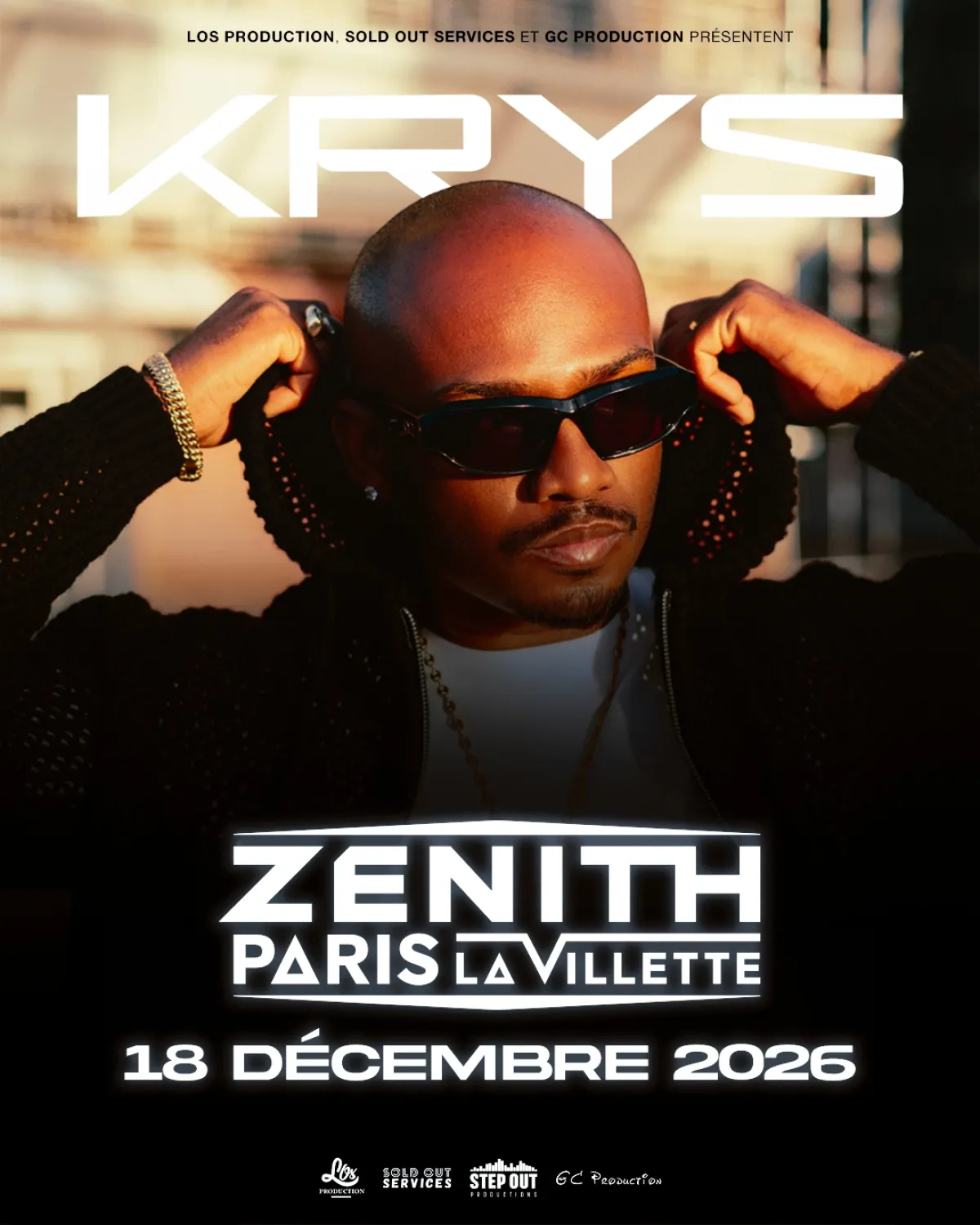 Billets Krys (Zenith Paris - Paris)