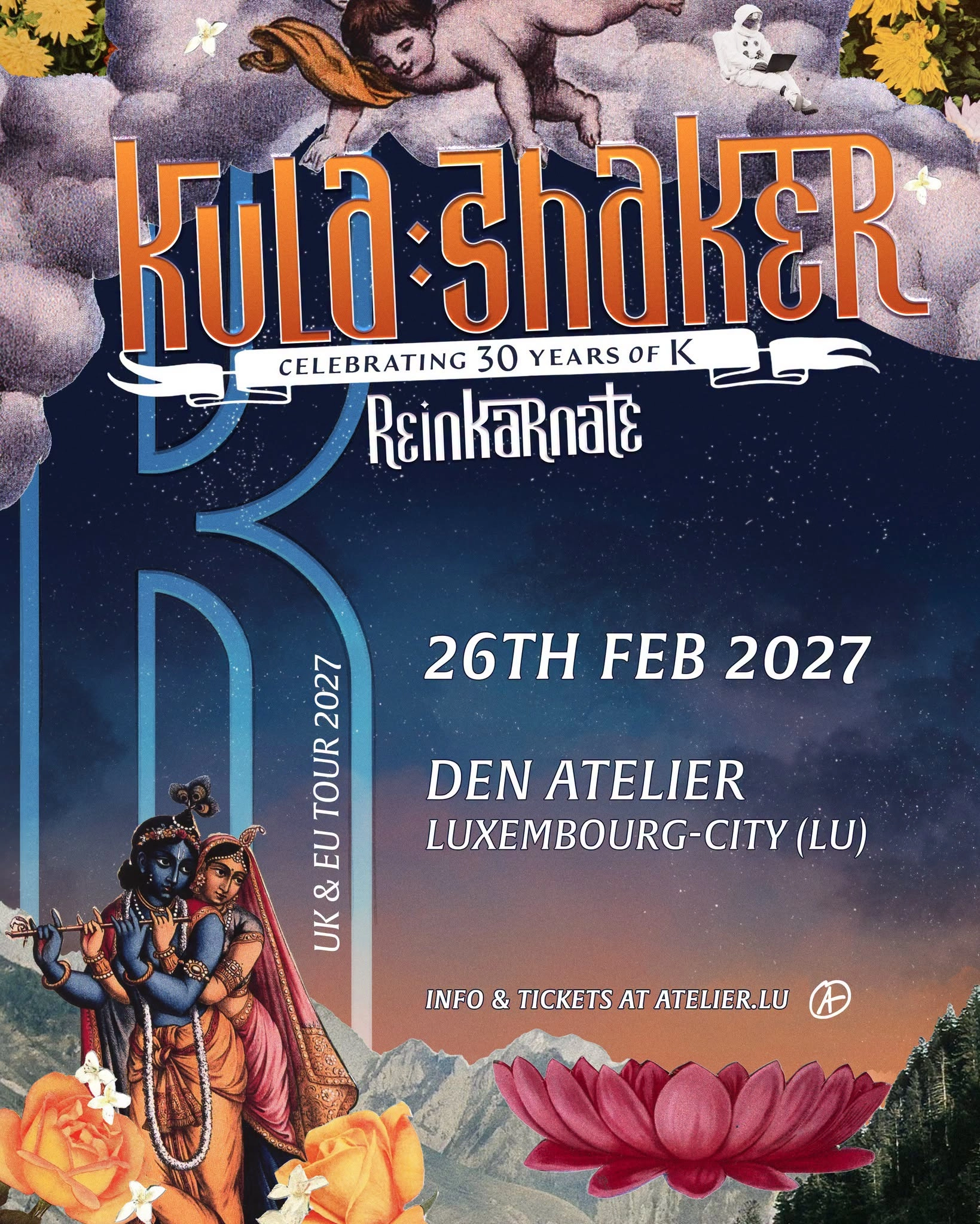 Kula Shaker at Den Atelier Tickets