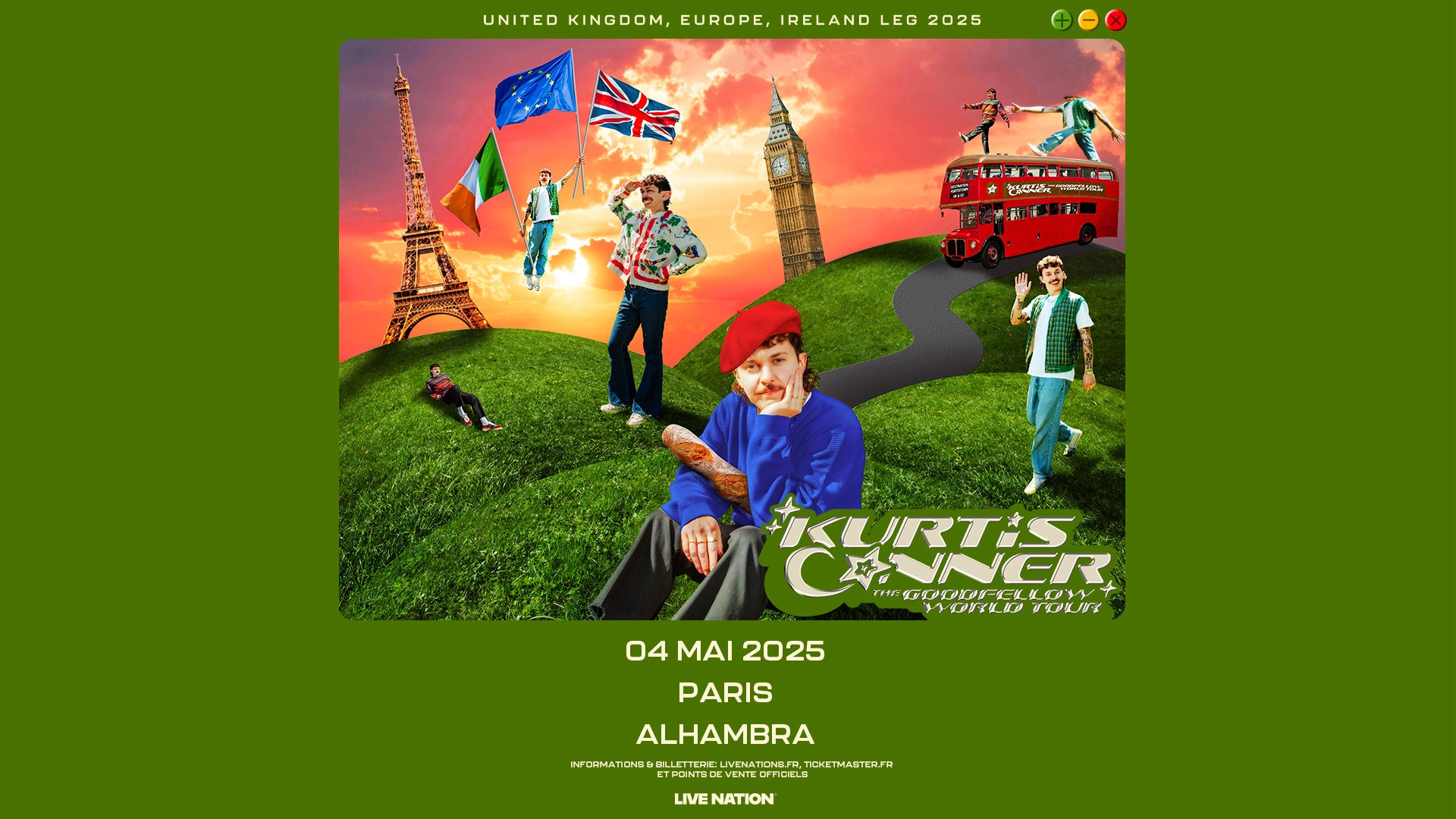 Billets Kurtis Conner (Alhambra - Paris)