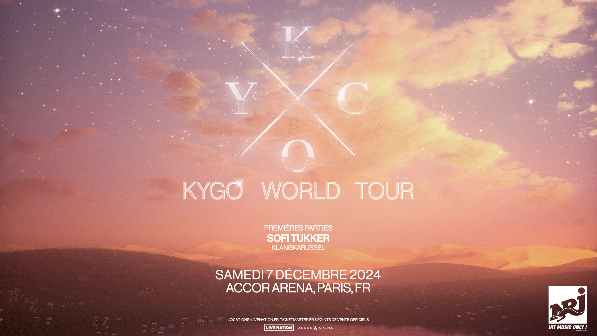 Billets Kygo (Accor Arena - Paris)