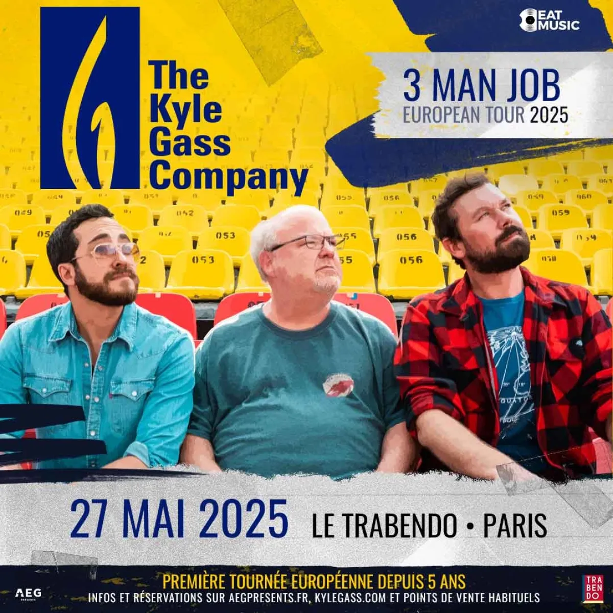 Billets The Kyle Gass Company (Le Trabendo - Paris)
