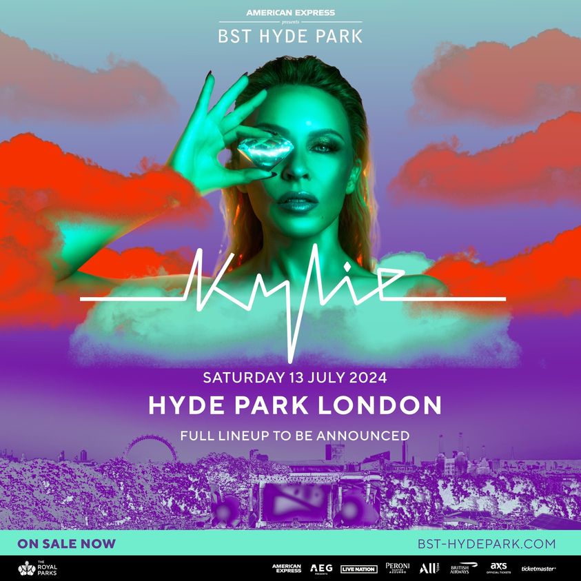Billets Kylie Minogue (Hyde Park - Londres)