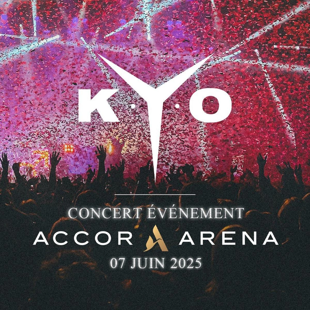 Billets Kyo (Accor Arena - Paris)