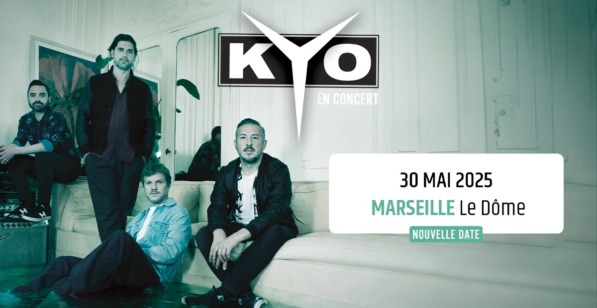 Billets Kyo (Le Dome - Marseille)