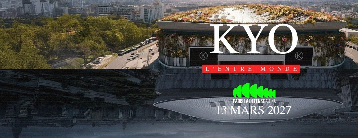 Billets Kyo (Paris La Defense Arena - Paris)