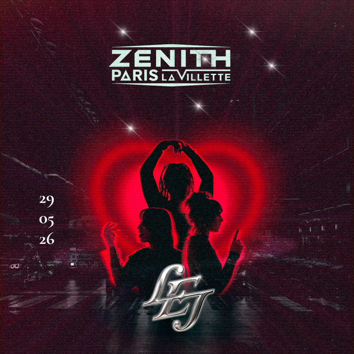 L.E.J at Zenith Paris Tickets