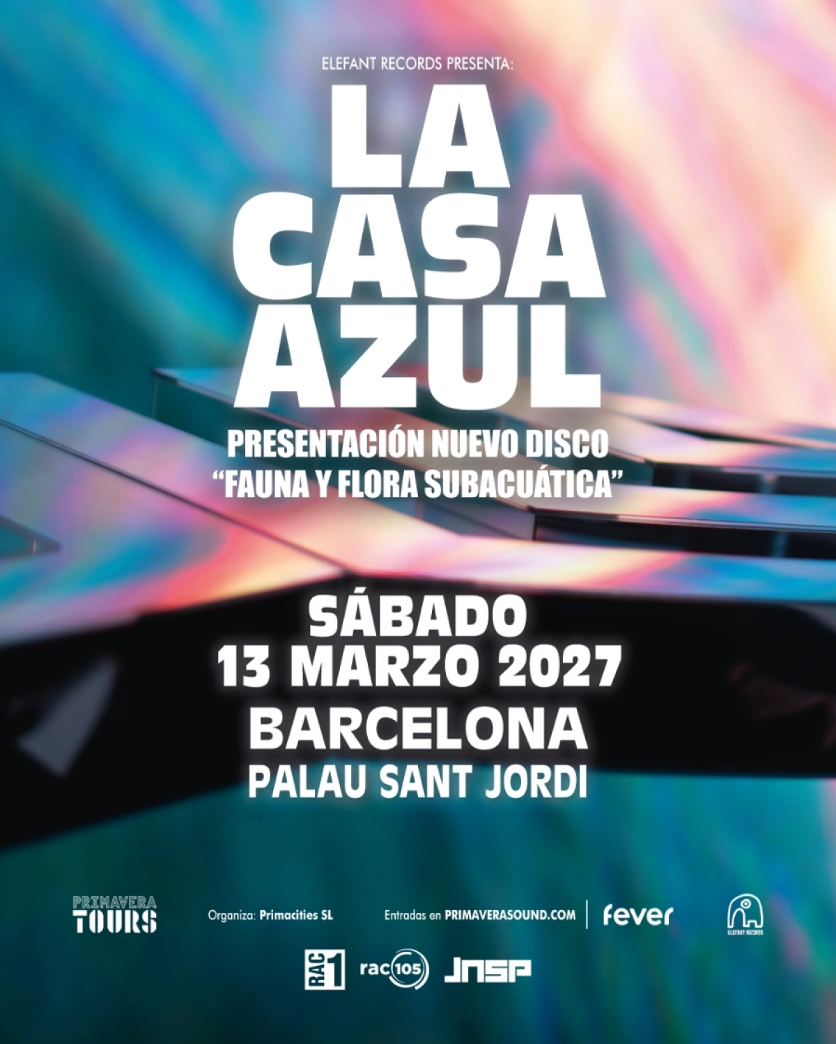 Billets La Casa Azul - Album Launch Concert (Palau Sant Jordi - Barcelone)