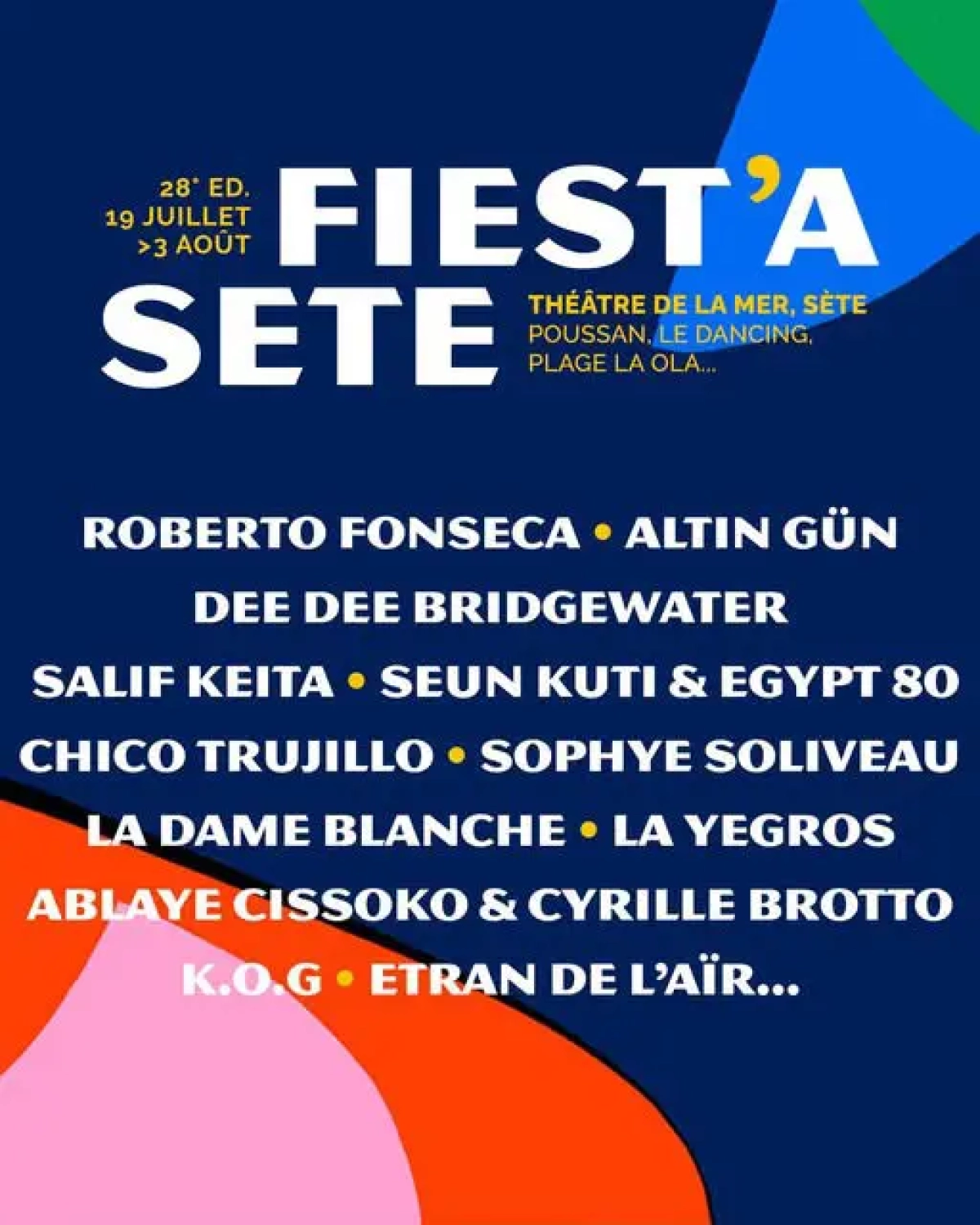 La Dame Blanche - Roberto Fonseca en Theatre De La Mer Sete Tickets