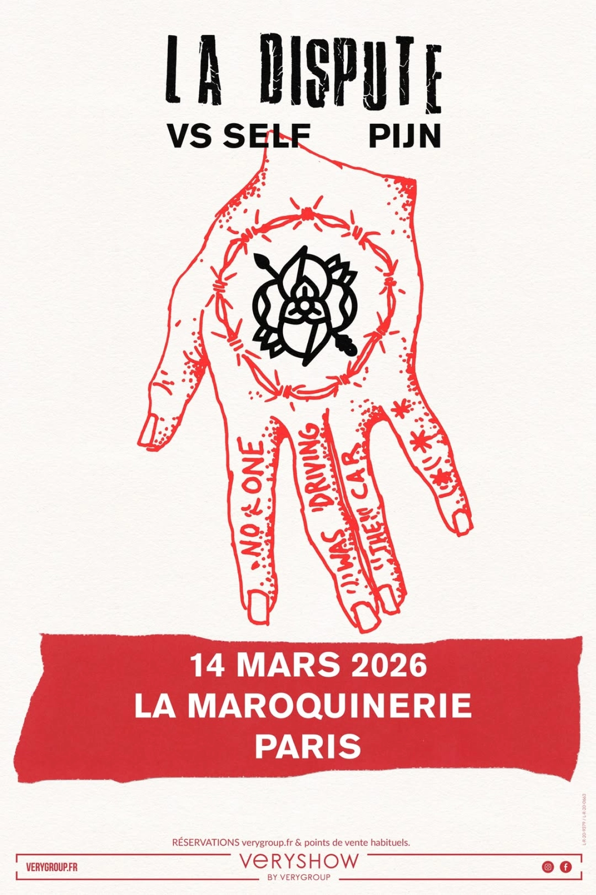 Billets La Dispute (La Maroquinerie - Paris)