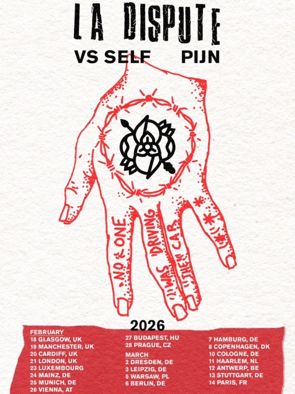 Billets La Dispute (Trix Antwerp - Borgerhout)