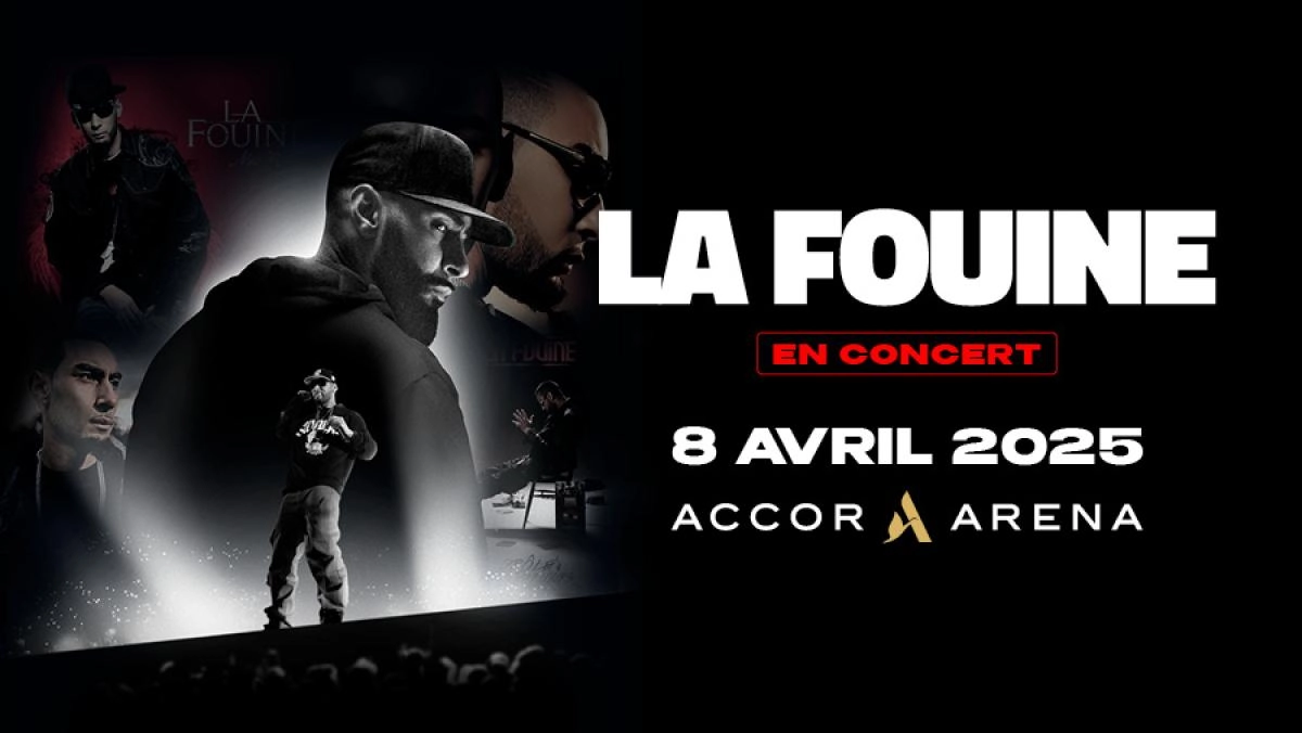 Billets La Fouine (Accor Arena - Paris)