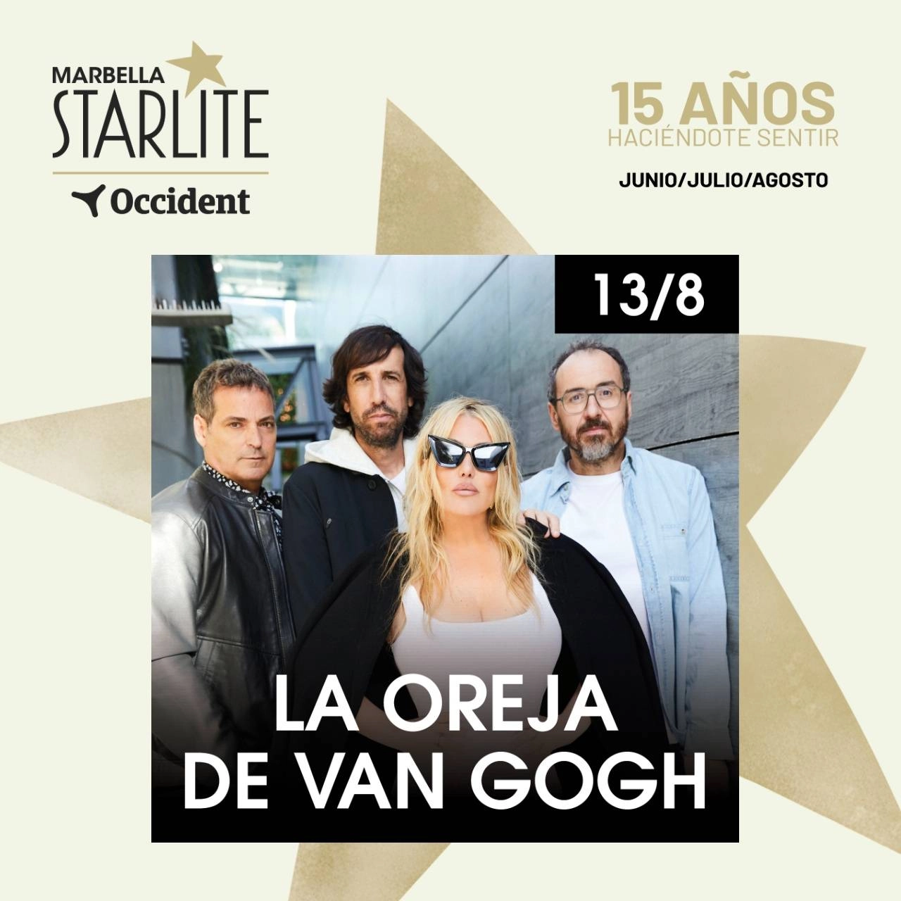 La Oreja de Van Gogh en Starlite Marbella Tickets