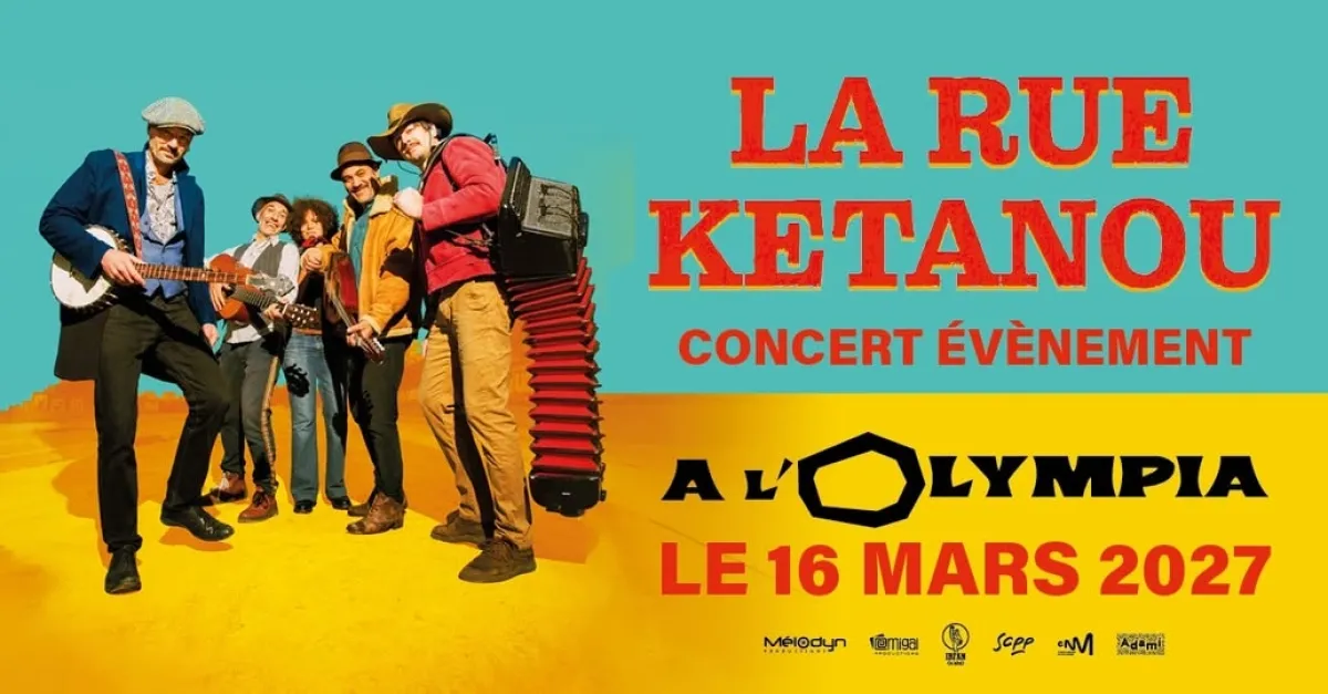 La Rue Ketanou al Olympia Tickets