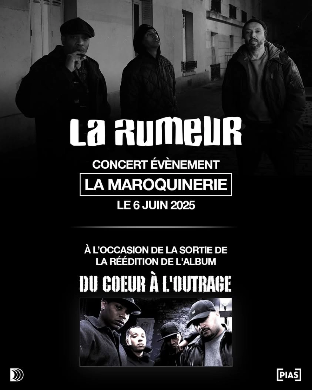 Billets La Rumeur (La Maroquinerie - Paris)