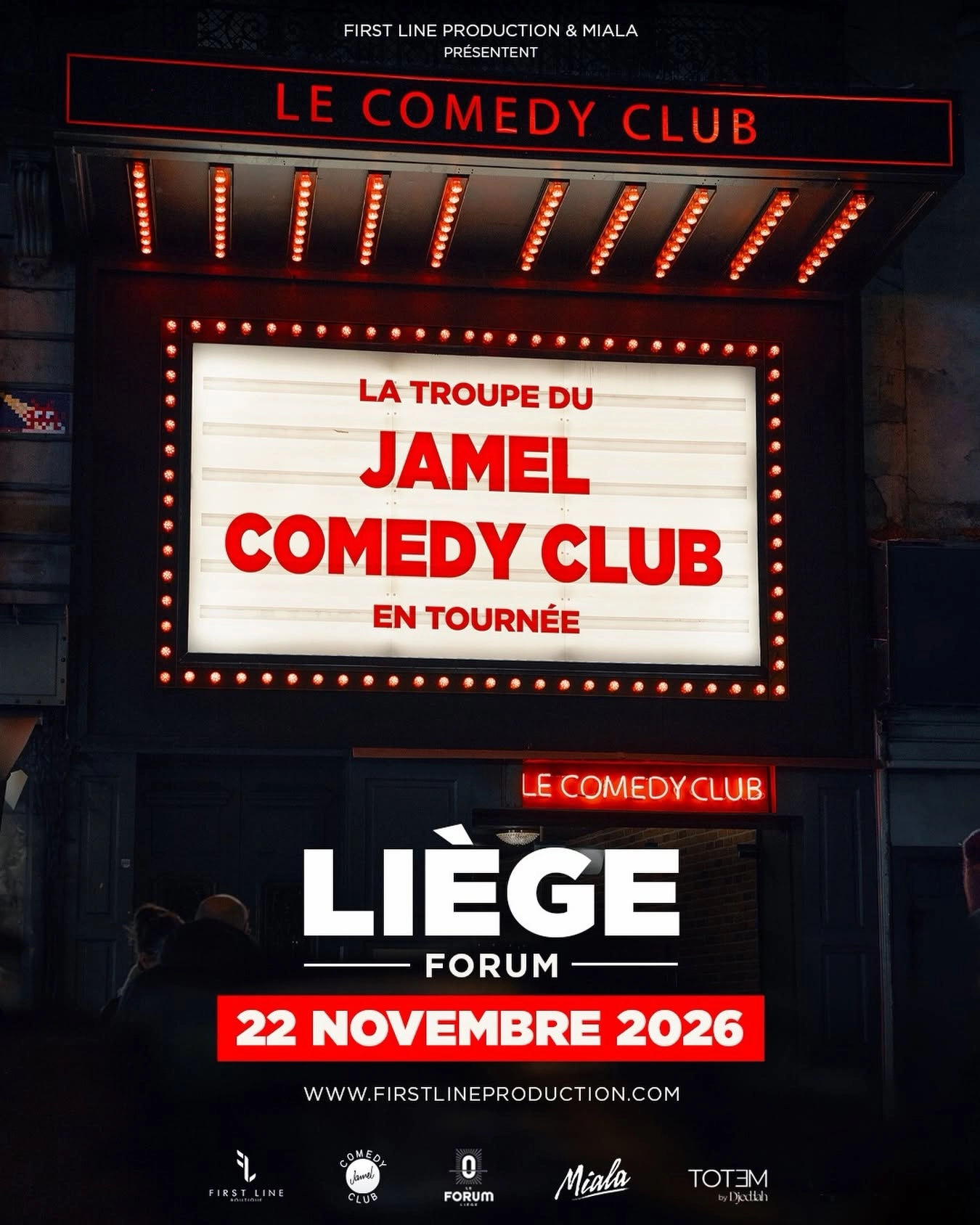 La Troupe du Jamel Comedy Club at Le Forum Liege Tickets