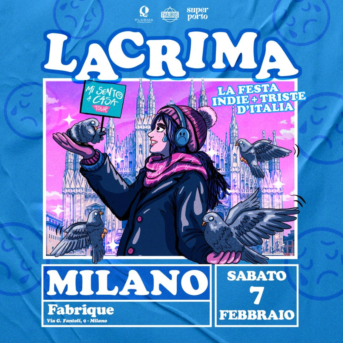 Lacrima at Fabrique Milano Tickets