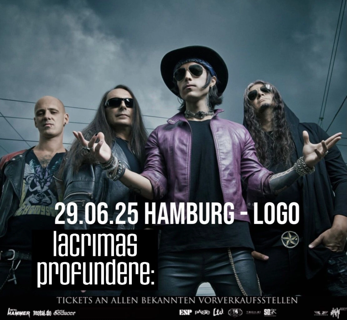 Billets Lacrimas Profundere (LOGO Hamburg - Hambourg)
