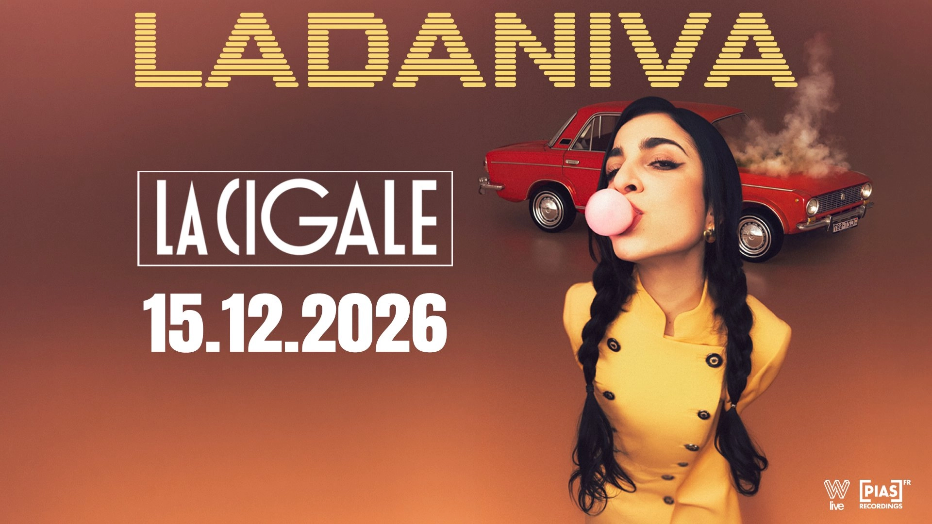 Billets Ladaniva (La Cigale - Paris)